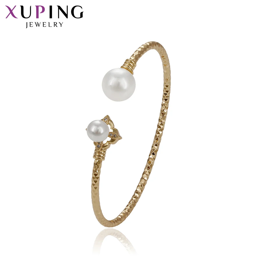 Xuping Elegant Luxury Adjustable Bangle Jewelry Gold Color Plated Simple Jewelry for Women Wedding Gifts S36-51774
Xuping Elegant Luxury Adjustable Bangle Jewelry Gold Color Plated Simple Jewelry for Women Wedding Gifts S36-51774