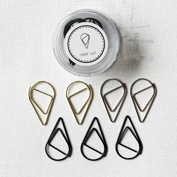 Drop water shape metal color clip paper clip tools nice packaging box befriend metal paper clips
Drop water shape metal color clip paper clip tools nice packaging box befriend metal paper clips