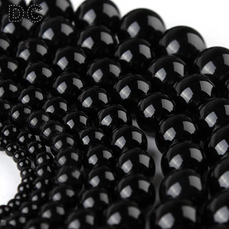 DC 40cm/strand Stone Black Bulk Onyx Round Loose Beads 2/3/4/6/8/10/12/14/16/18mm For DIY Necklace Jewelry Making Findings
DC 40cm/strand Stone Black Bulk Onyx Round Loose Beads 2/3/4/6/8/10/12/14/16/18mm For DIY Necklace Jewelry Making Findings