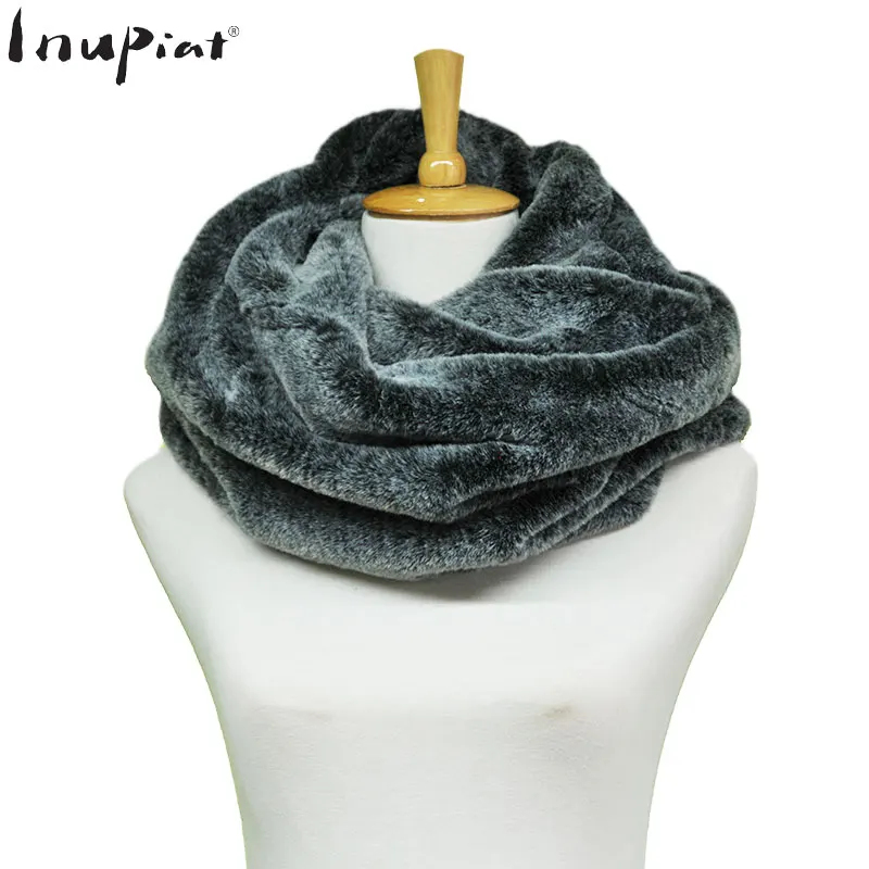 INUPIAT 2017 Fashion Women's Faux Fur Scarf High Quality Fake Fur Neck Warmer Scarves Ring Pattern Winter Scarf for Woman Foular
INUPIAT 2017 Fashion Women's Faux Fur Scarf High Quality Fake Fur Neck Warmer Scarves Ring Pattern Winter Scarf for Woman Foular