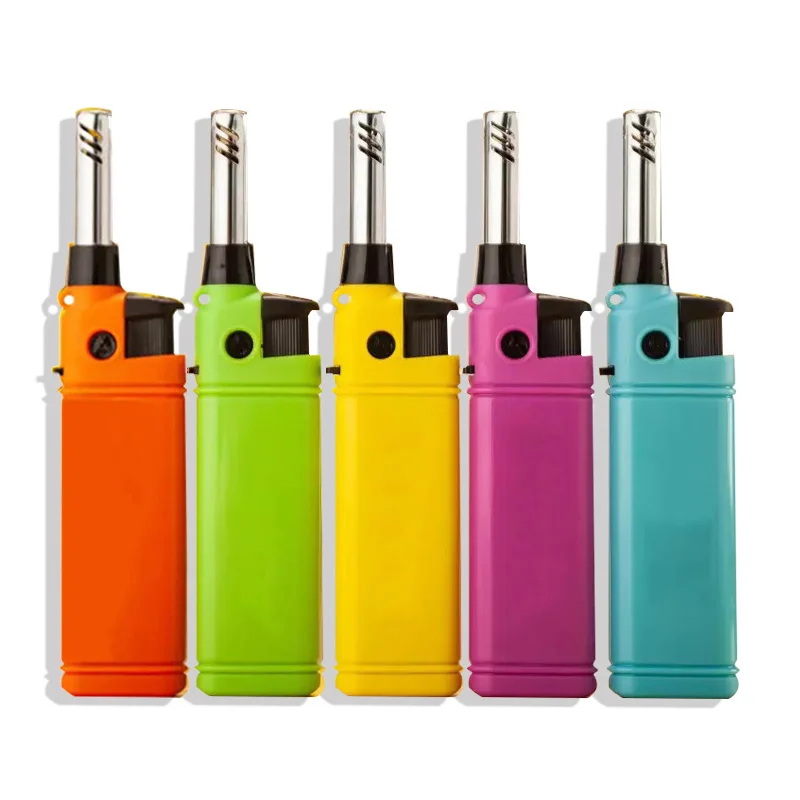 Mini Lighter Kitchen Candle BBQ Refillable Plastic Butane Gas Lighters Outdoor Fire Starter
Mini Lighter Kitchen Candle BBQ Refillable Plastic Butane Gas Lighters Outdoor Fire Starter