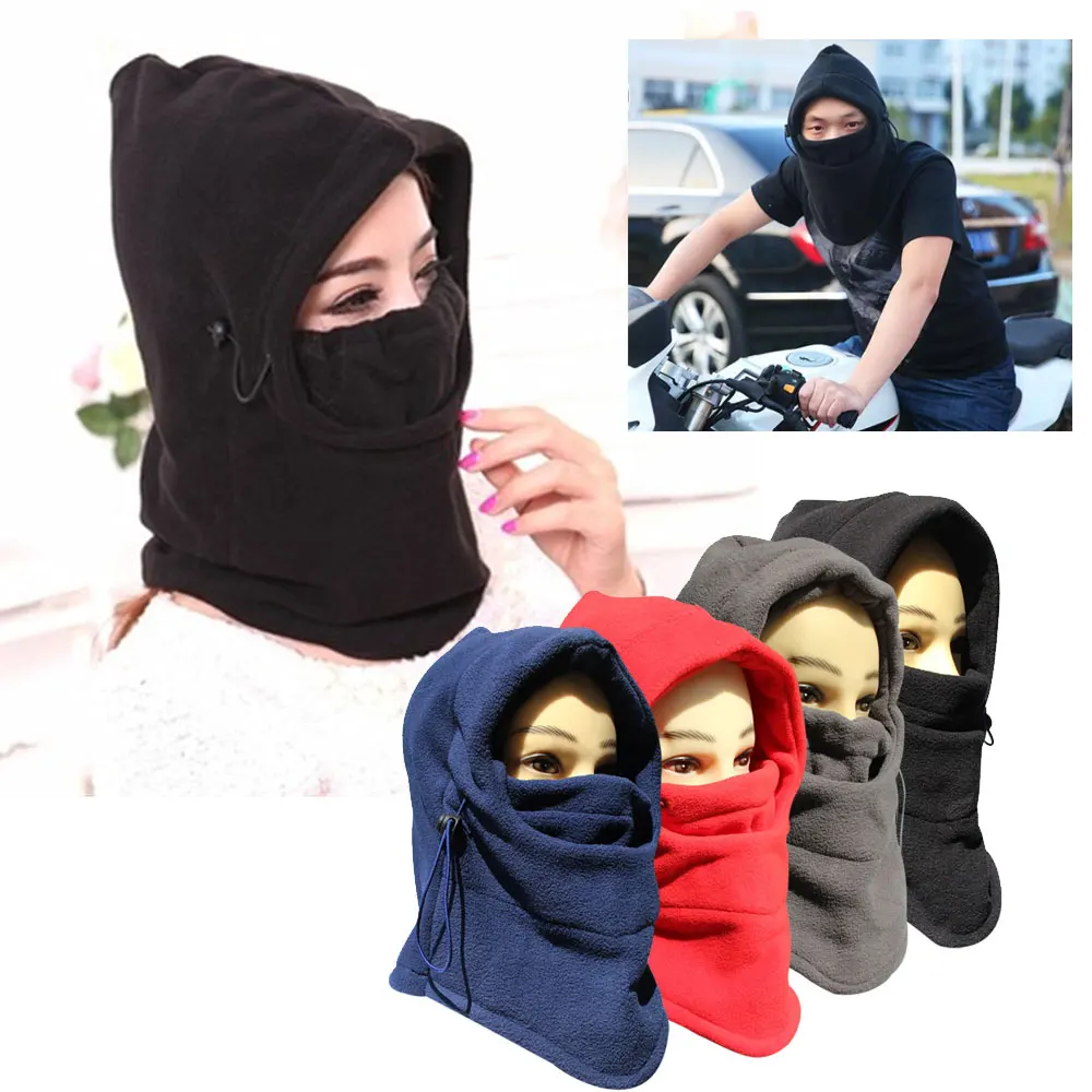 Thermal Fleece Balaclava Outdoor Sports Neck Motorcycle Face Mask Winter Warm Ski Snowboard Wind Cap Cycling Balaclavas Men
Thermal Fleece Balaclava Outdoor Sports Neck Motorcycle Face Mask Winter Warm Ski Snowboard Wind Cap Cycling Balaclavas Men