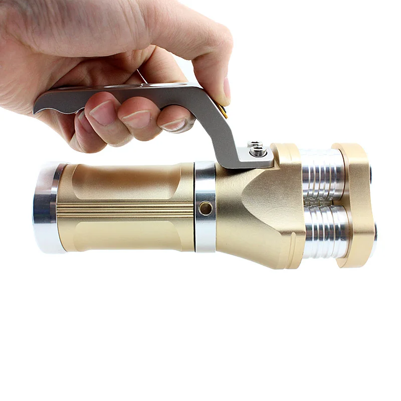 Powerful USB Rechargeable 3 LEDs Flashlight Searchlight Camping Lantern with USB Cable Charger HUG-Deals
Powerful USB Rechargeable 3 LEDs Flashlight Searchlight Camping Lantern with USB Cable Charger HUG-Deals