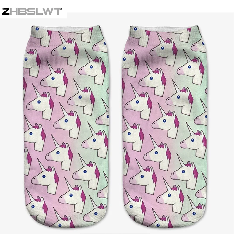 ZHBSLWT Women Socks Unicorn 3D Print Funny Socks Hot Sale Printed For Short Ankle Socks Female Low-Cut Socks Spaort
ZHBSLWT Women Socks Unicorn 3D Print Funny Socks Hot Sale Printed For Short Ankle Socks Female Low-Cut Socks Spaort