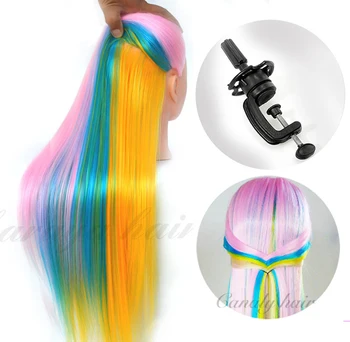 22'' Colored Yaki Hair Mannequin Head Wig Hairdressing Doll Heads Women Manikin Professional Styling Training Head + Holder
22'' Colored Yaki Hair Mannequin Head Wig Hairdressing Doll Heads Women Manikin Professional Styling Training Head + Holder