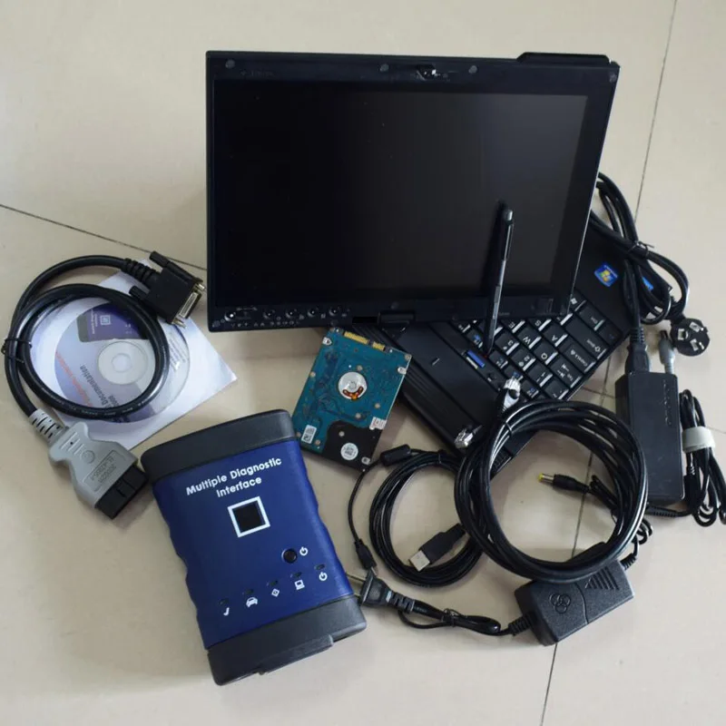 Ready to Use G M MDI OBD2 Scanner Car Diagnostic Interface Scan Tool + Laptop X201T + GDS Tech2Win Software Installed HDD
Ready to Use G M MDI OBD2 Scanner Car Diagnostic Interface Scan Tool + Laptop X201T + GDS Tech2Win Software Installed HDD