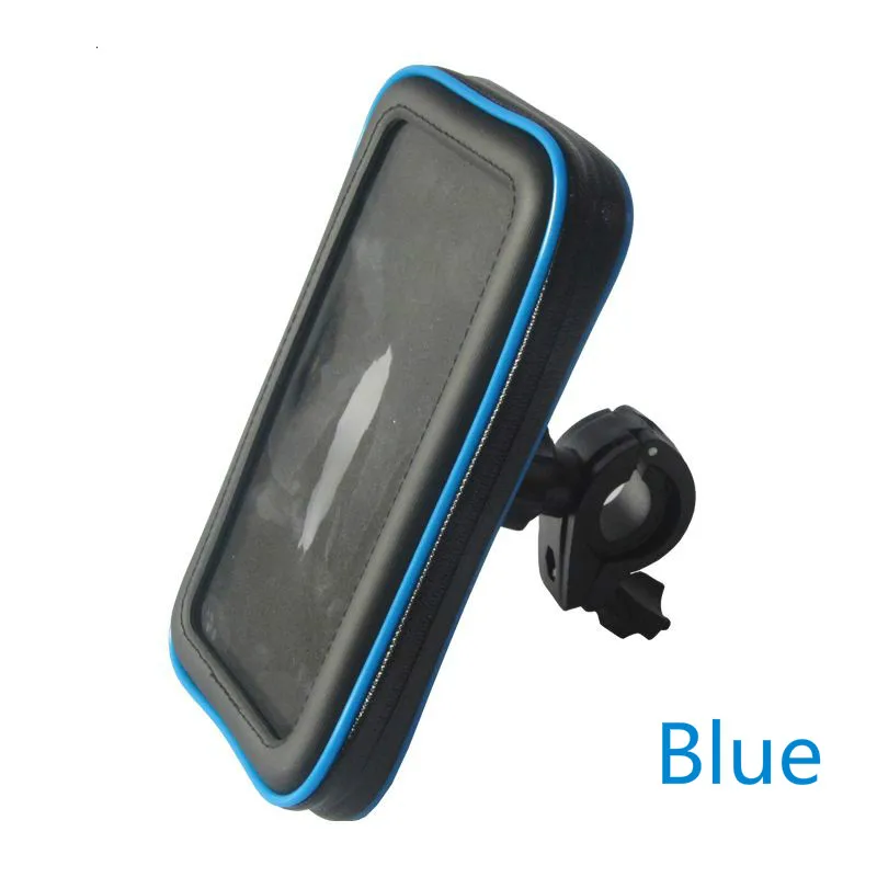 Bike Bicycle Motorcycle Holder with Waterproof Case Bag Handlebar Mount phone Holders Stand For iPhone Samsung Note3/4/5 GPS 11