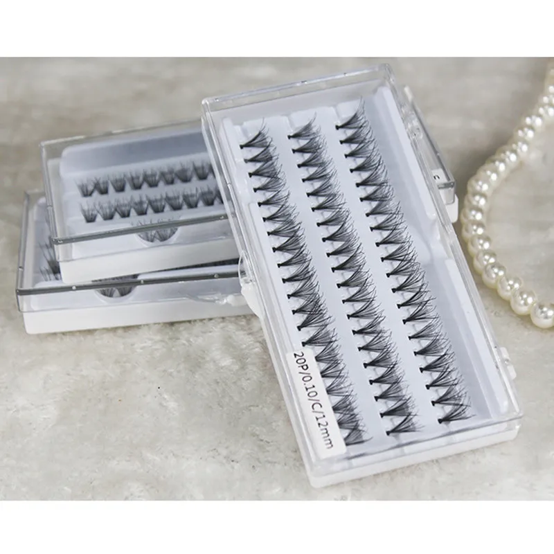 60pcs Professional Makeup Thick Individual Cluster Eye Lashes Grafting Fake False Eyelashes Free Shipping
60pcs Professional Makeup Thick Individual Cluster Eye Lashes Grafting Fake False Eyelashes Free Shipping