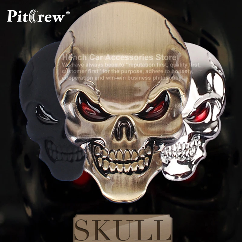 Free Shipping Hot Selling 3D Skull Car Sticker Metal Auto Car Moto Motorcycle sticker Decal Sticker Car Styling For All Car
Free Shipping Hot Selling 3D Skull Car Sticker Metal Auto Car Moto Motorcycle sticker Decal Sticker Car Styling For All Car