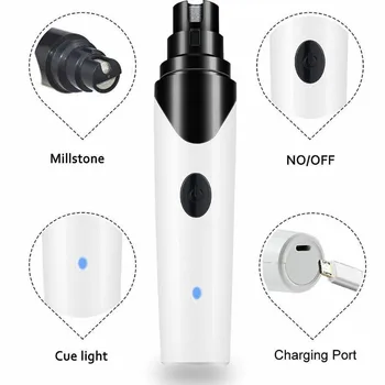 Dog Cat Nail Grinder Trimmer Clipper Ultra Quiet Electric Rechargeable USB Pet Nail Clippers Electric Nail Grooming Tools
Dog Cat Nail Grinder Trimmer Clipper Ultra Quiet Electric Rechargeable USB Pet Nail Clippers Electric Nail Grooming Tools