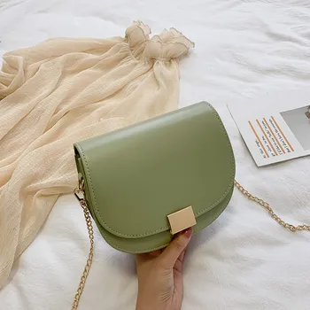 Women Bag Chain Fashion Saddle Small Fresh Shoulder Messenger taschen women bolsa masculina sac femme sac bandouliere femme 2019
Women Bag Chain Fashion Saddle Small Fresh Shoulder Messenger taschen women bolsa masculina sac femme sac bandouliere femme 2019
