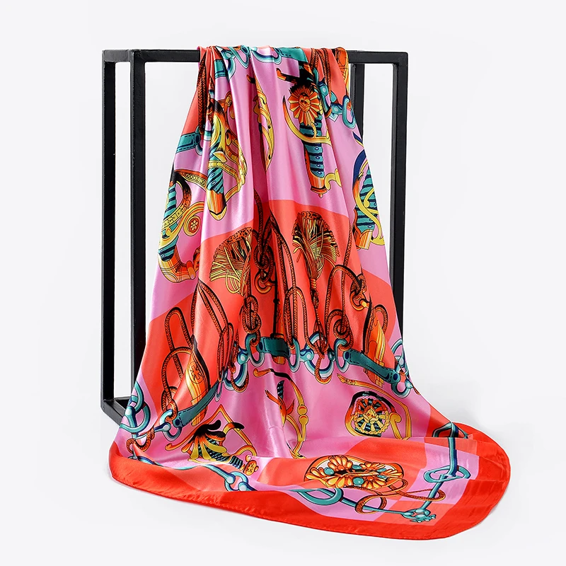Women Joker Pure Silk Square Scarf Luxury Brand Desigual Head Scarf Bandana Big Pattern Women's Scarf Wholeshale 90*90CM
Women Joker Pure Silk Square Scarf Luxury Brand Desigual Head Scarf Bandana Big Pattern Women's Scarf Wholeshale 90*90CM