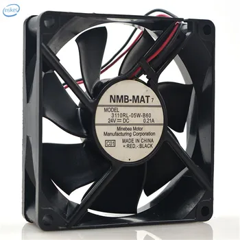 Original 3110RL-05W-B60 Computer Blower Cooling Axial Fan DC 24V 0.21A 3250RPM 8025 80*80*25mm 2 Wires
Original 3110RL-05W-B60 Computer Blower Cooling Axial Fan DC 24V 0.21A 3250RPM 8025 80*80*25mm 2 Wires
