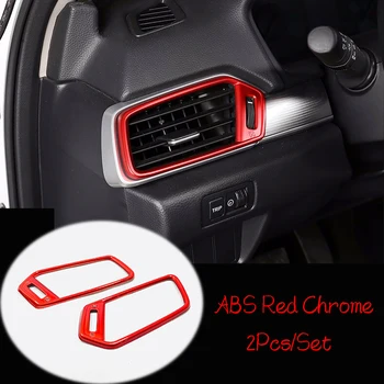 For Honda Accord 10th 2018 2019 ABS Red Chrome Car left and right air outlet Cover trim Accessories car styling 2pcs
For Honda Accord 10th 2018 2019 ABS Red Chrome Car left and right air outlet Cover trim Accessories car styling 2pcs