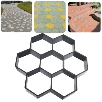 Pokich DIY Reusable Paving Cement Brick Molds Plastic Path Maker Mold Garden Stone Road Concrete Molds For Home Garden
Pokich DIY Reusable Paving Cement Brick Molds Plastic Path Maker Mold Garden Stone Road Concrete Molds For Home Garden