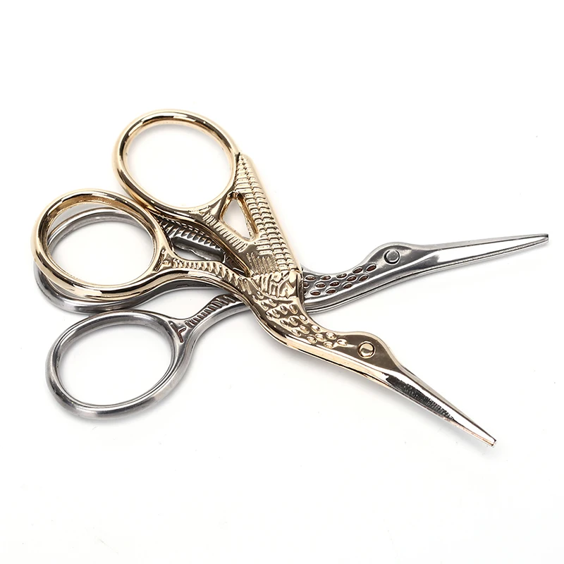 1 PCS Gold Sliver Vintage Crane Shape Stork Embroidery Sewing Tools Measures Retro Craft Shears CrossStitch Scissors
1 PCS Gold Sliver Vintage Crane Shape Stork Embroidery Sewing Tools Measures Retro Craft Shears CrossStitch Scissors