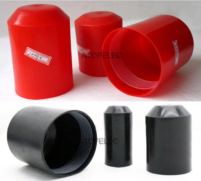 2pcs 60*80 Adhesive Glue Lined 2:1 Heat Shrink End Caps Diameter_60mm * Length_80mm Black/Red
2pcs 60*80 Adhesive Glue Lined 2:1 Heat Shrink End Caps Diameter_60mm * Length_80mm Black/Red