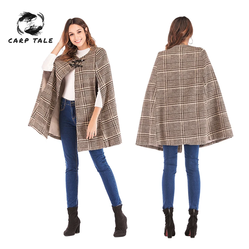 Fashion women's jackets Maternity coat women clothing plaid striped leather buckle cloak 2019 coat large size women's clothes
Fashion women's jackets Maternity coat women clothing plaid striped leather buckle cloak 2019 coat large size women's clothes