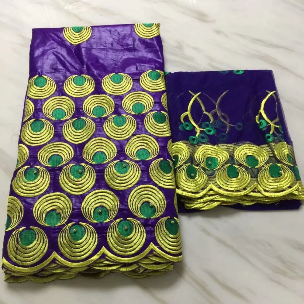Beads African Bazin Riche Fabric Purple Cotton Embroidered Bazin Riche Getzner With Tulle Lace Set For Nigerian Party Dress
Beads African Bazin Riche Fabric Purple Cotton Embroidered Bazin Riche Getzner With Tulle Lace Set For Nigerian Party Dress