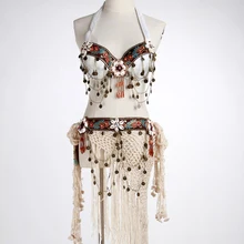 Tribal Belly Dance Costumes Vintage Bra Coins Belt Tassel Pants Women Top Clothes Handmade Embroid Gypsy Bellydance Hip Scarf
Tribal Belly Dance Costumes Vintage Bra Coins Belt Tassel Pants Women Top Clothes Handmade Embroid Gypsy Bellydance Hip Scarf
