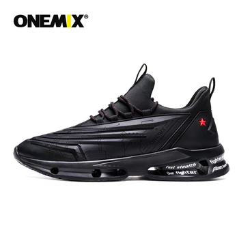 ONEMIX Couple Running Shoes Black Sports Shoes Shock Absorption Cushion Athletic Sneakers Casual Outdoor Shoes jogging shoes
ONEMIX Couple Running Shoes Black Sports Shoes Shock Absorption Cushion Athletic Sneakers Casual Outdoor Shoes jogging shoes