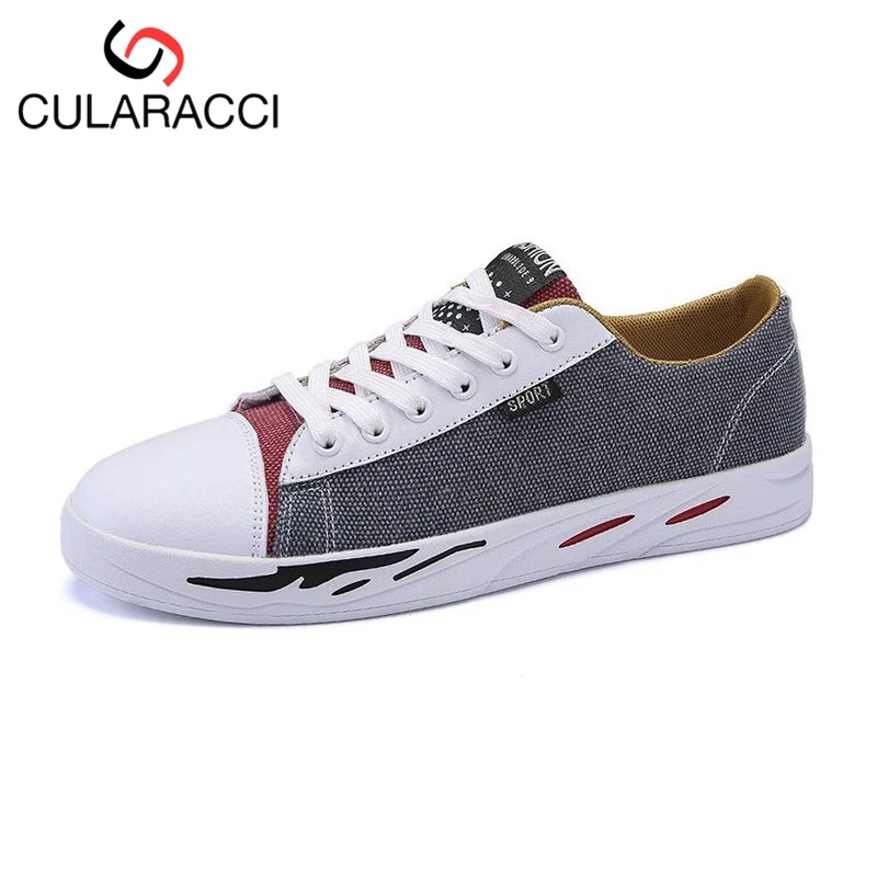 CULARACCI модные повседневные мужские ботинки Классический круглый носок на