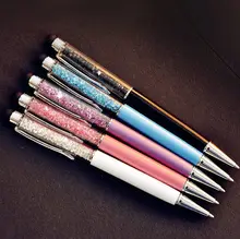 1 Pcs Creative Crystal Pen Diamond Ballpoint Pens Stationery Ballpen Stylus Pen Touch Pen 11 Colors Oily Black Refill 0.7 mm
1 Pcs Creative Crystal Pen Diamond Ballpoint Pens Stationery Ballpen Stylus Pen Touch Pen 11 Colors Oily Black Refill 0.7 mm