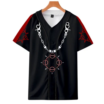 2019 new hot kingdom hearts 3 unisex cos Bottom shirt autumn Short-sleeved baseball parent-child couple love
2019 new hot kingdom hearts 3 unisex cos Bottom shirt autumn Short-sleeved baseball parent-child couple love