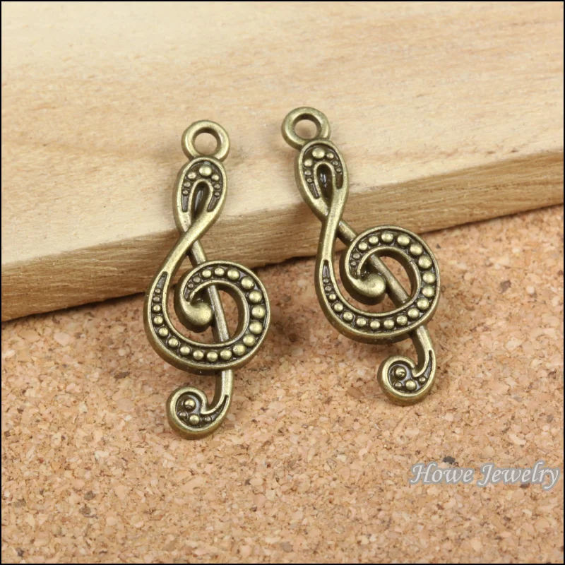 Vintage 36 pcs Cute daintiness Music notation Pendant Antique bronze Zinc Alloy fit Bracelet Necklace Metal Jewelry Findings
Vintage 36 pcs Cute daintiness Music notation Pendant Antique bronze Zinc Alloy fit Bracelet Necklace Metal Jewelry Findings