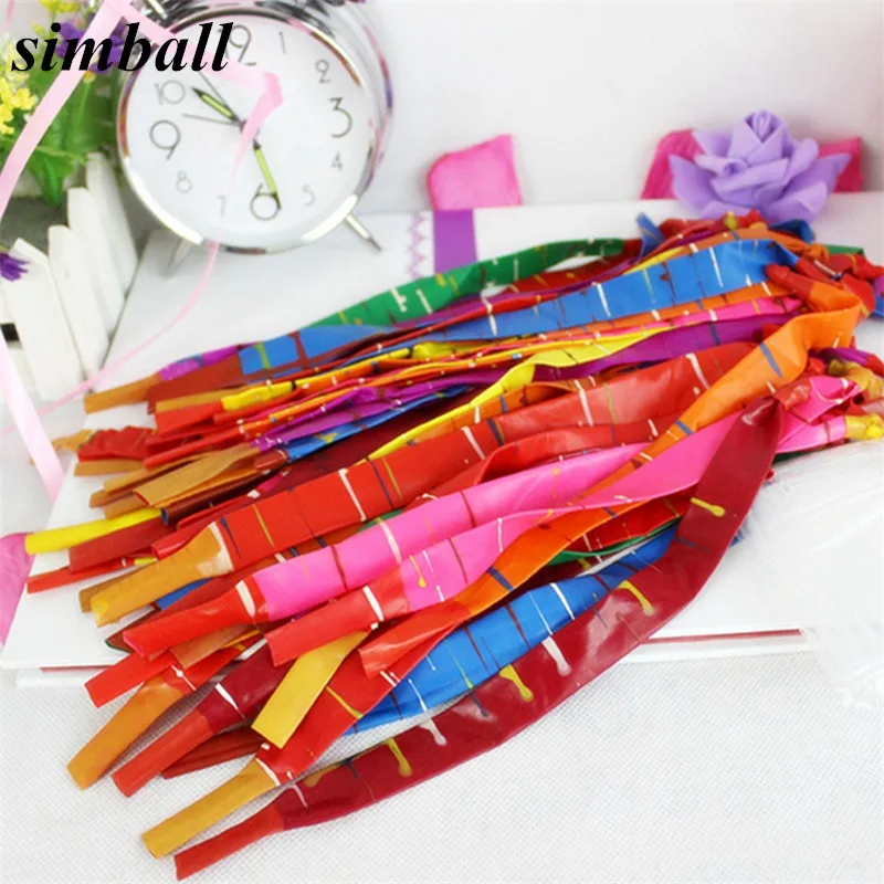 100pcs 1.5g Long Rocket Balloon For Kids Play air balloons Birthday Party Supplies Wedding Decoration Balloons Children's Toys
100pcs 1.5g Long Rocket Balloon For Kids Play air balloons Birthday Party Supplies Wedding Decoration Balloons Children's Toys
