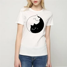 2019 Summer T Shirt Women Casual Short Sleeve Round Neck Tops Tees Fashion Printed Streetwear T