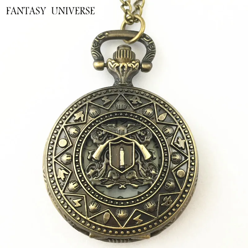 

FANTASY UNIVERSE Freeshipping wholesale 20PC a lot pocket watch necklace HRAAAA57