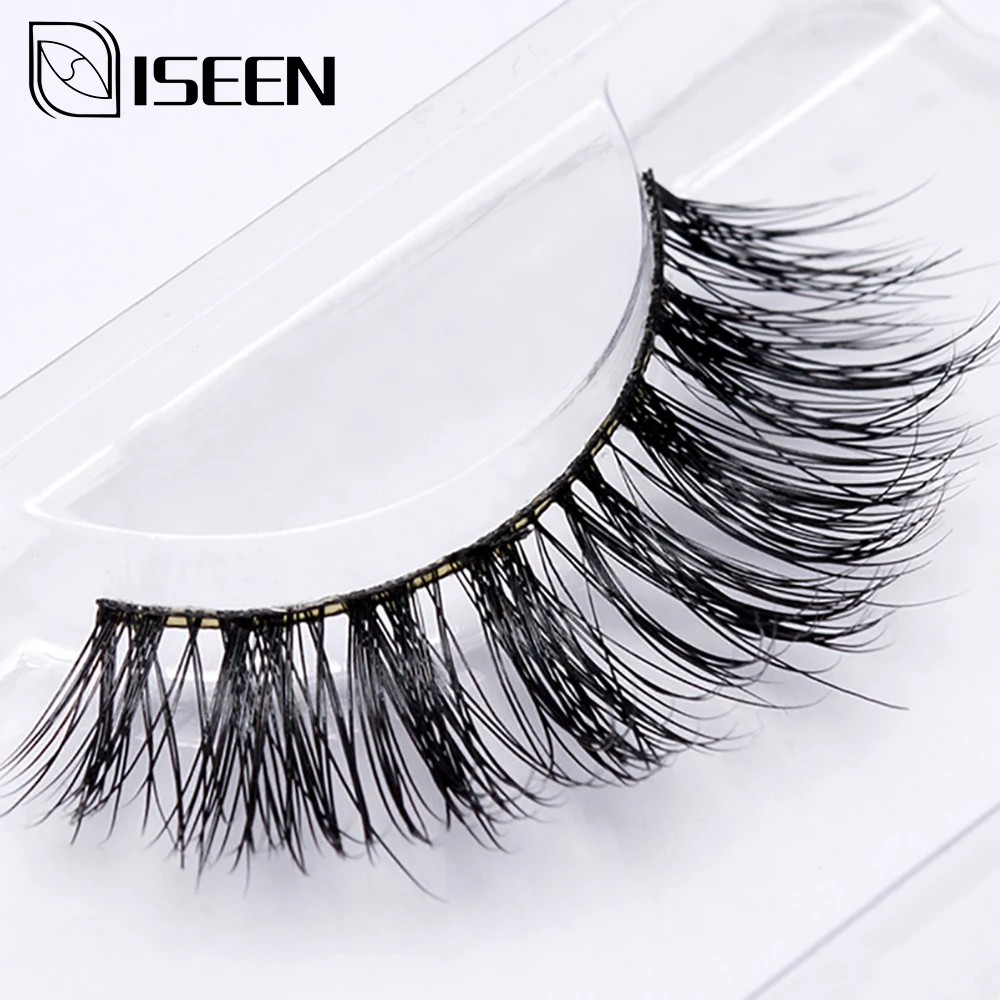 ISEEN 1 Pair Nature False Eyelashes 100% 3D Mink Full Strip False Eyelash Long Eyelashes Mink Lashes Extension False Eyelashes
ISEEN 1 Pair Nature False Eyelashes 100% 3D Mink Full Strip False Eyelash Long Eyelashes Mink Lashes Extension False Eyelashes