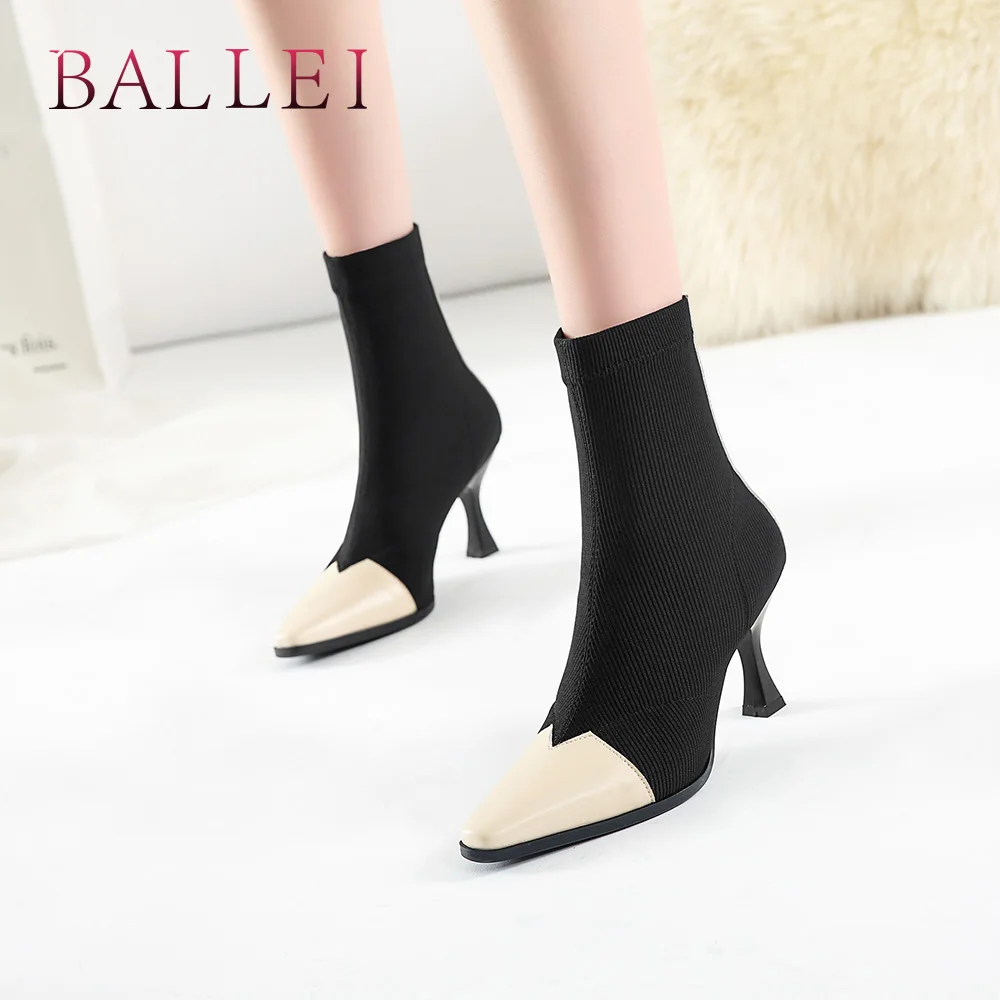 BALLEI Fashion Woman Winter Ankle Boot High Quality Genuine Leather Sexy Pointed Toe Thin Heel Shoes Elegant Lady Soft Boot B111
BALLEI Fashion Woman Winter Ankle Boot High Quality Genuine Leather Sexy Pointed Toe Thin Heel Shoes Elegant Lady Soft Boot B111