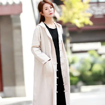 Girls White Long Trench Coat Classic Cotton Linen Women Retro Outerwear Hooded Windbreaker Original Long Sleeve Vintage Overcoat
Girls White Long Trench Coat Classic Cotton Linen Women Retro Outerwear Hooded Windbreaker Original Long Sleeve Vintage Overcoat
