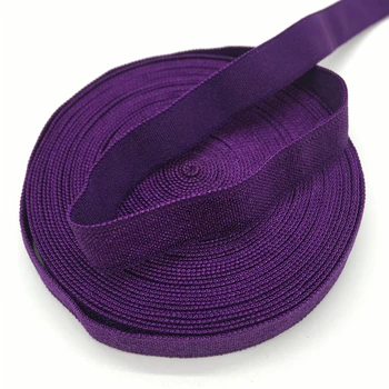 5 Yards/lot 3/8"10mm Purple Solid FOE Fold Over Elastics Spandex Satin Band DIY Lace Sewing Trim
5 Yards/lot 3/8"10mm Purple Solid FOE Fold Over Elastics Spandex Satin Band DIY Lace Sewing Trim