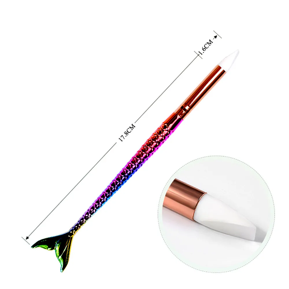 2019 new fashion 1pcs Nail Art Rhinestones Silicone Nail Art Dotting Manicure Painting Drawing Polish Brush Pen Tool Decoration
2019 new fashion 1pcs Nail Art Rhinestones Silicone Nail Art Dotting Manicure Painting Drawing Polish Brush Pen Tool Decoration