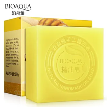 2Pcs/Lot BIOAQUA Honey Handmade Soap Skin Whitening Soap Blackhead Remover Acne Treatment Face Wash Hair Care Bath Skin Care
2Pcs/Lot BIOAQUA Honey Handmade Soap Skin Whitening Soap Blackhead Remover Acne Treatment Face Wash Hair Care Bath Skin Care