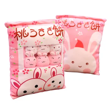 Cute cartoon rabbit Bunny plush a large bag of doll pillow Soft comfortable cushion Beautiful gift Children's toys
Cute cartoon rabbit Bunny plush a large bag of doll pillow Soft comfortable cushion Beautiful gift Children's toys