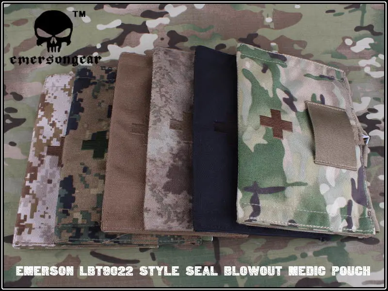 EMERSON LBT9022 Style Seal Blowout Medic Pouch military army Utility Pouch MOLLE EM6058
EMERSON LBT9022 Style Seal Blowout Medic Pouch military army Utility Pouch MOLLE EM6058
