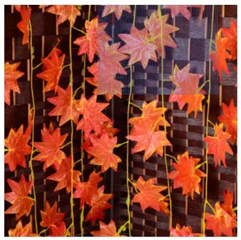 (36 pcs/lot) 240cm Yellow rod red maple simulation cane dake ivy vines decoratin for home vine leaves wall decoration
(36 pcs/lot) 240cm Yellow rod red maple simulation cane dake ivy vines decoratin for home vine leaves wall decoration