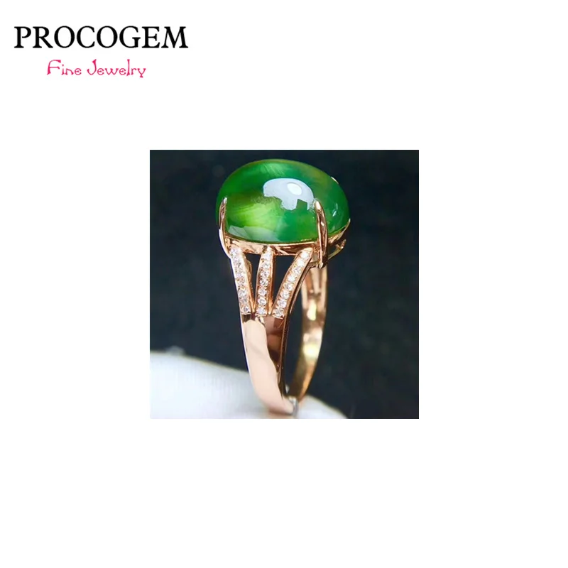 Trendy Natural Prehnite Rings for Women Party 10x13mm Big Genuine gemstones Rose Gold color Fine jewelry 925Sterling Silver #443
Trendy Natural Prehnite Rings for Women Party 10x13mm Big Genuine gemstones Rose Gold color Fine jewelry 925Sterling Silver #443