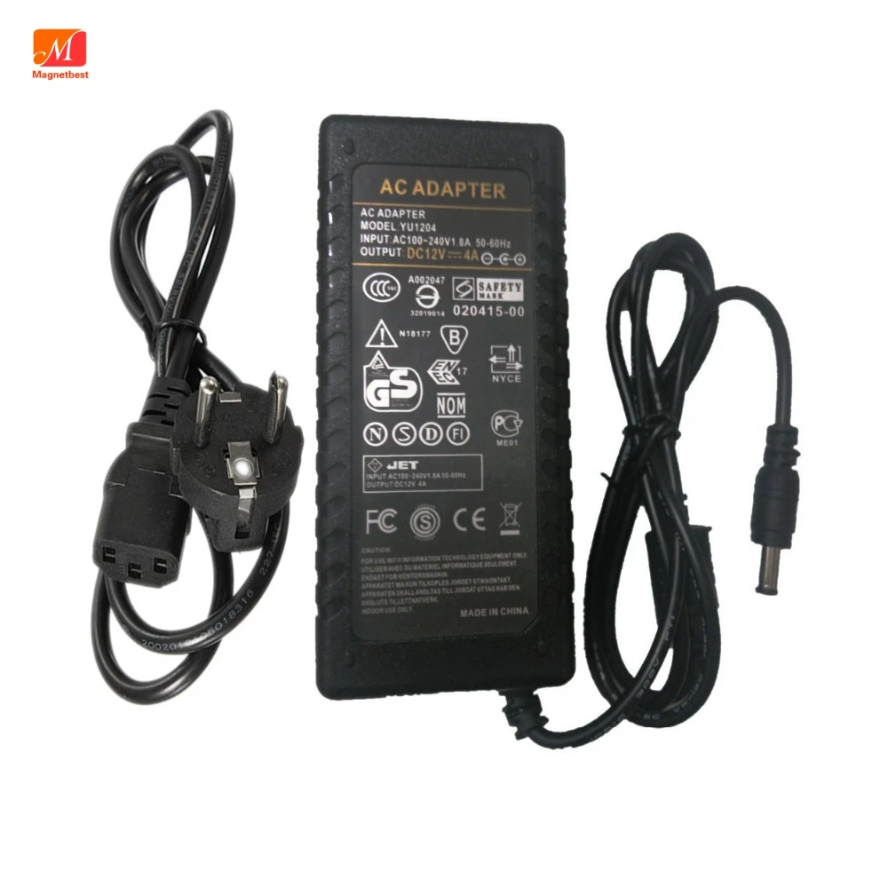 DC 12V 4A Power Supply AC DC Adapter for LCD Controller board driver board v56 v59 3463A 3663 48W Monitor Charger
DC 12V 4A Power Supply AC DC Adapter for LCD Controller board driver board v56 v59 3463A 3663 48W Monitor Charger