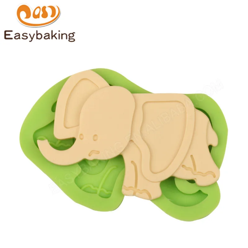 Lovely Cartoon 3D Animal Elephant Silicone Mold Fondant Chocolate Candy Mold Sugar Craft Cake Decorating Tools for Art and Craft
Lovely Cartoon 3D Animal Elephant Silicone Mold Fondant Chocolate Candy Mold Sugar Craft Cake Decorating Tools for Art and Craft