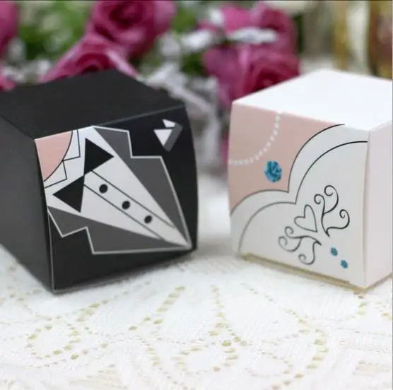 100pcs/lot bride and groom Wedding Candy Box Wedding Souvenirs Wedding Favors Favours Gifts for guest wedding centerpieces
100pcs/lot bride and groom Wedding Candy Box Wedding Souvenirs Wedding Favors Favours Gifts for guest wedding centerpieces