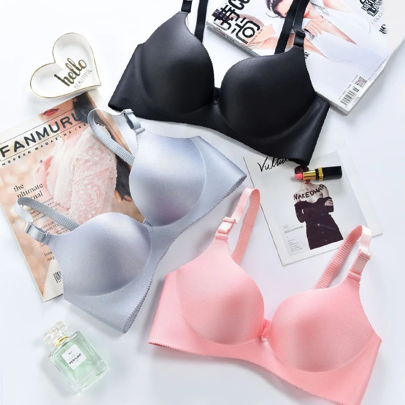 Comfortable Wireless Plus Size Bras Women Underwear Adjustable Seamless Bralette Thin Wire Free Push Up Bra Sexy Lingerie
Comfortable Wireless Plus Size Bras Women Underwear Adjustable Seamless Bralette Thin Wire Free Push Up Bra Sexy Lingerie