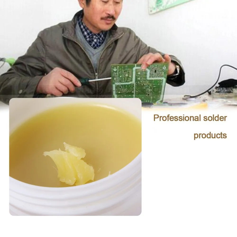 In Stock! 150g Advanced Environmental Rosin Soldering Solder Flux Paste Welding Gel
In Stock! 150g Advanced Environmental Rosin Soldering Solder Flux Paste Welding Gel