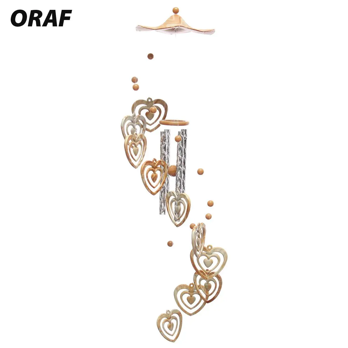 Bells Wood Color Wind Chimes with Fishing Pure Handmade Decor Heart Home Hanging Campanula Campanula
Bells Wood Color Wind Chimes with Fishing Pure Handmade Decor Heart Home Hanging Campanula Campanula