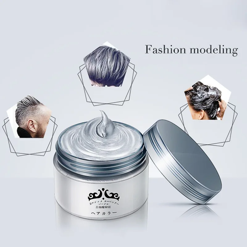 9 Colors Natural Hair Dye Wax Harajuku Style Styling Cream Hair Color Wax Dye One-time Molding Paste Products
9 Colors Natural Hair Dye Wax Harajuku Style Styling Cream Hair Color Wax Dye One-time Molding Paste Products