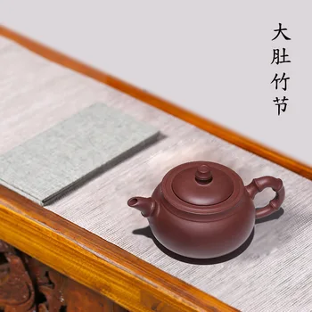 selling yixing recommended teacher manual undressed ore old pot-bellied bamboo purple clay pot of kung fu tea tea set
selling yixing recommended teacher manual undressed ore old pot-bellied bamboo purple clay pot of kung fu tea tea set